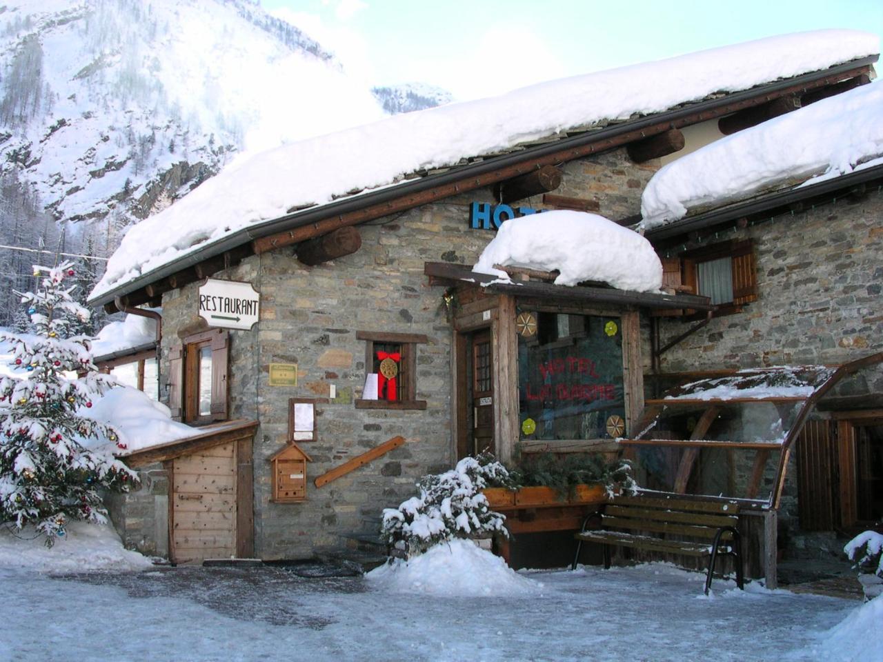 Hotel Restaurant La Barme Cogne Ngoại thất bức ảnh